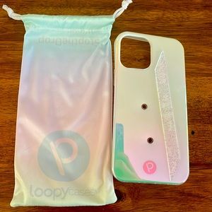 iPhone 12/Pro Loopy Case - Pearl